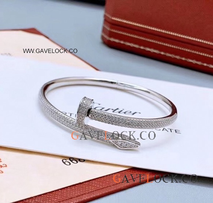 Replica Cartier Juste Un Clou Bracelets with Diamonds